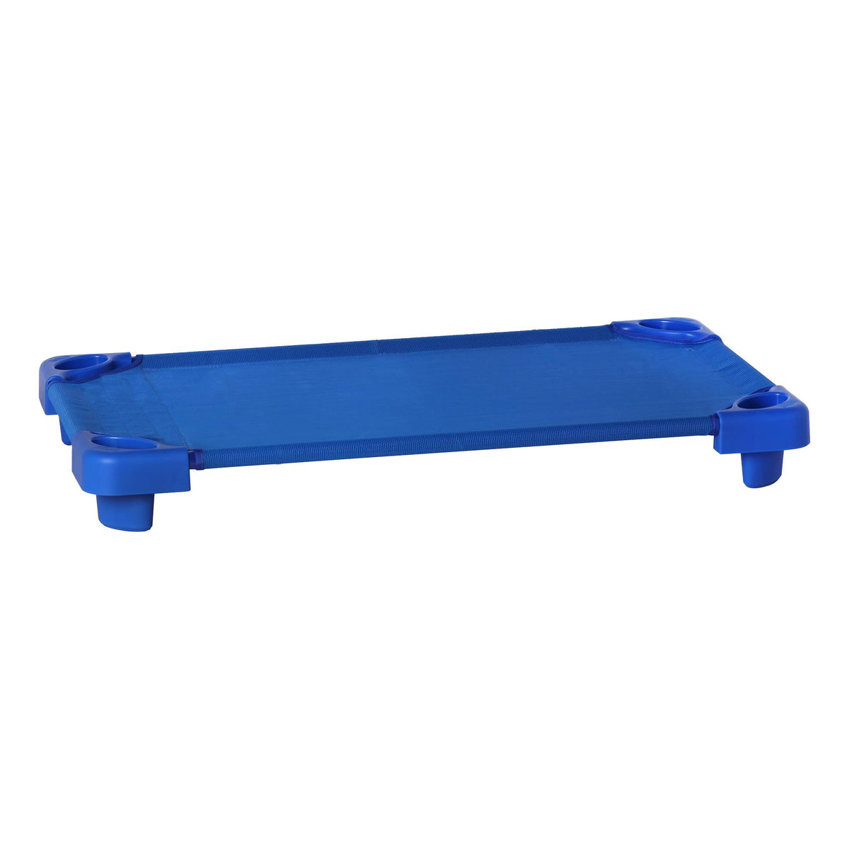 Blue Stackable Daycare Cot Set of 6 L2229
