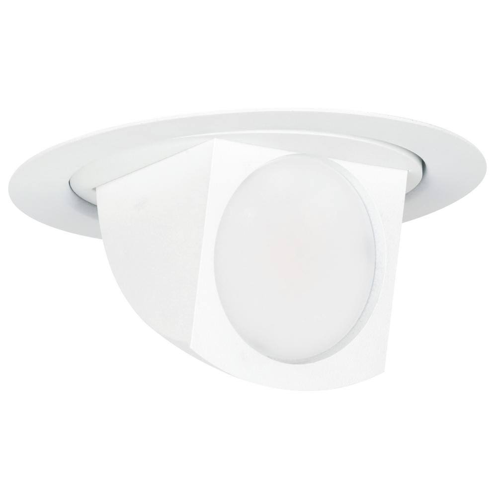 4 in. 65W Equiv Bright White 3000K Integrated LED Retrofit Recessed Light Trim G4858