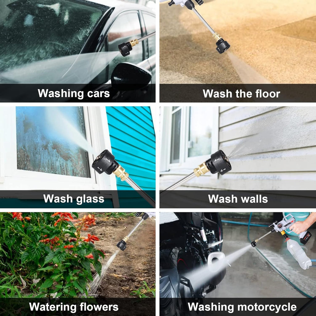 Cordless Portable Pressure Washer with 2 Batteries L893269
