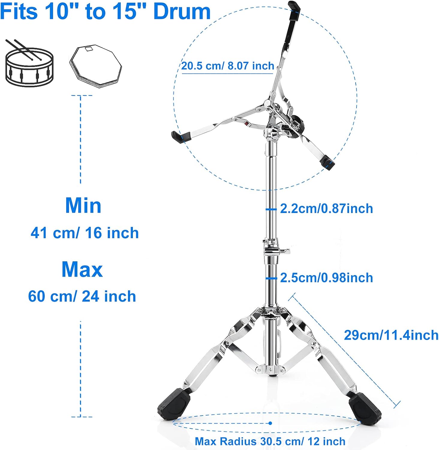 Snare Drum Stand with Carrying Bag R410892