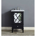 Black Single Bathroom Vanity Set R28823