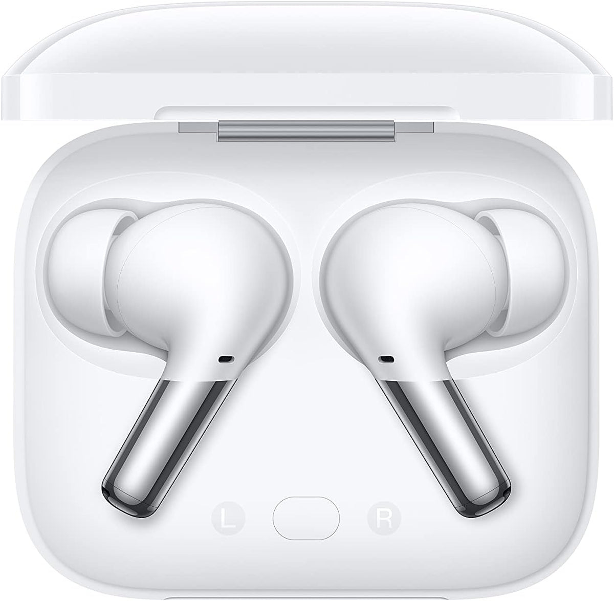 Wireless Earbuds with Charging Case, Glossy White R7571
