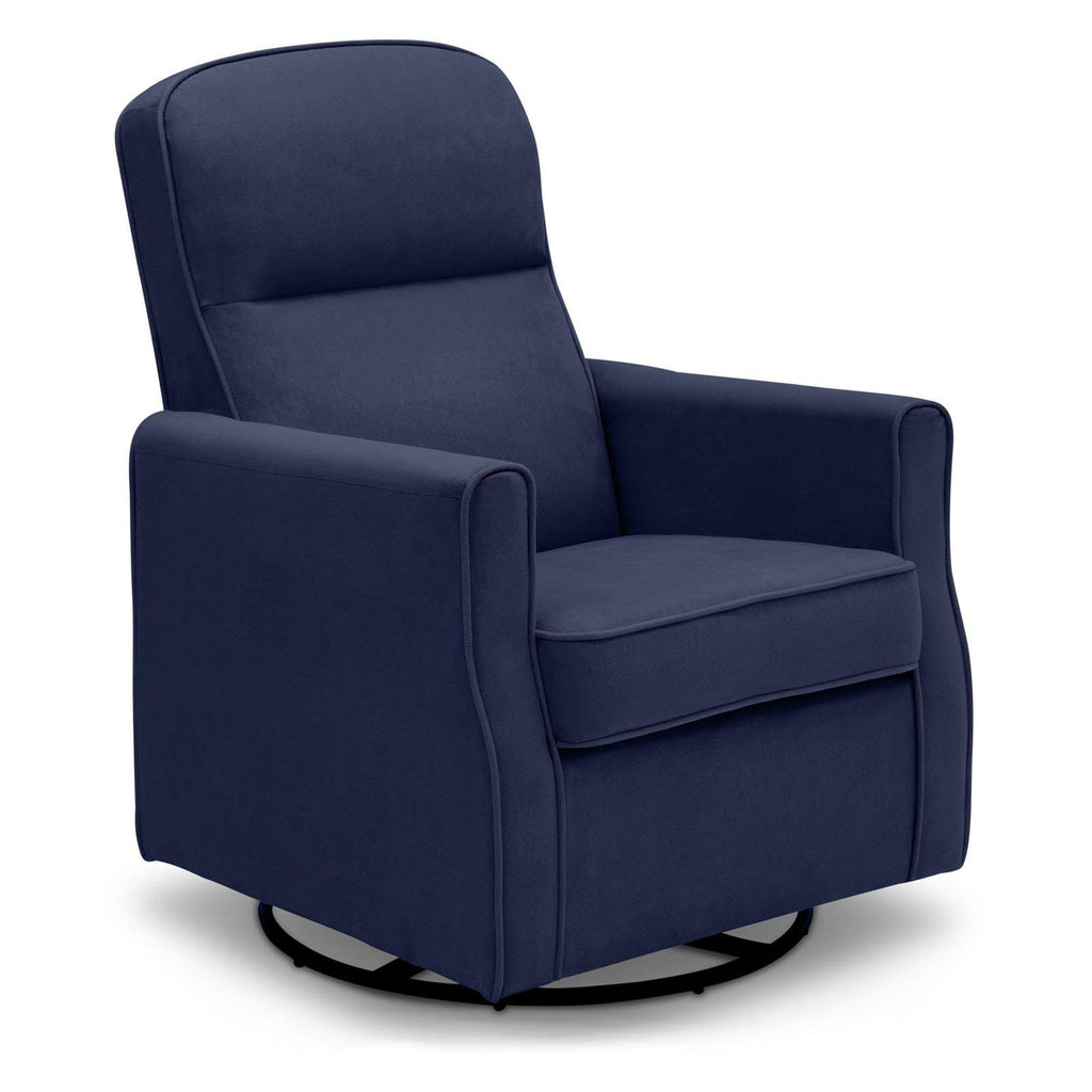 Navy Swivel Glider Rocker Chair Q963092