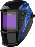 Auto Darkening Welding Helmet with Fan and Light K333