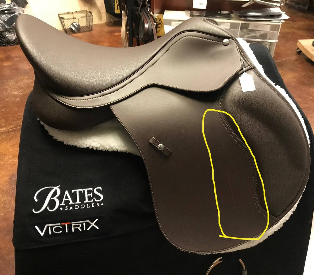 Brown Flocked All Purpose Saddle L987