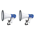 50W Rechargeable Megaphone Speaker with Built in Siren (2 Pack) R487951
