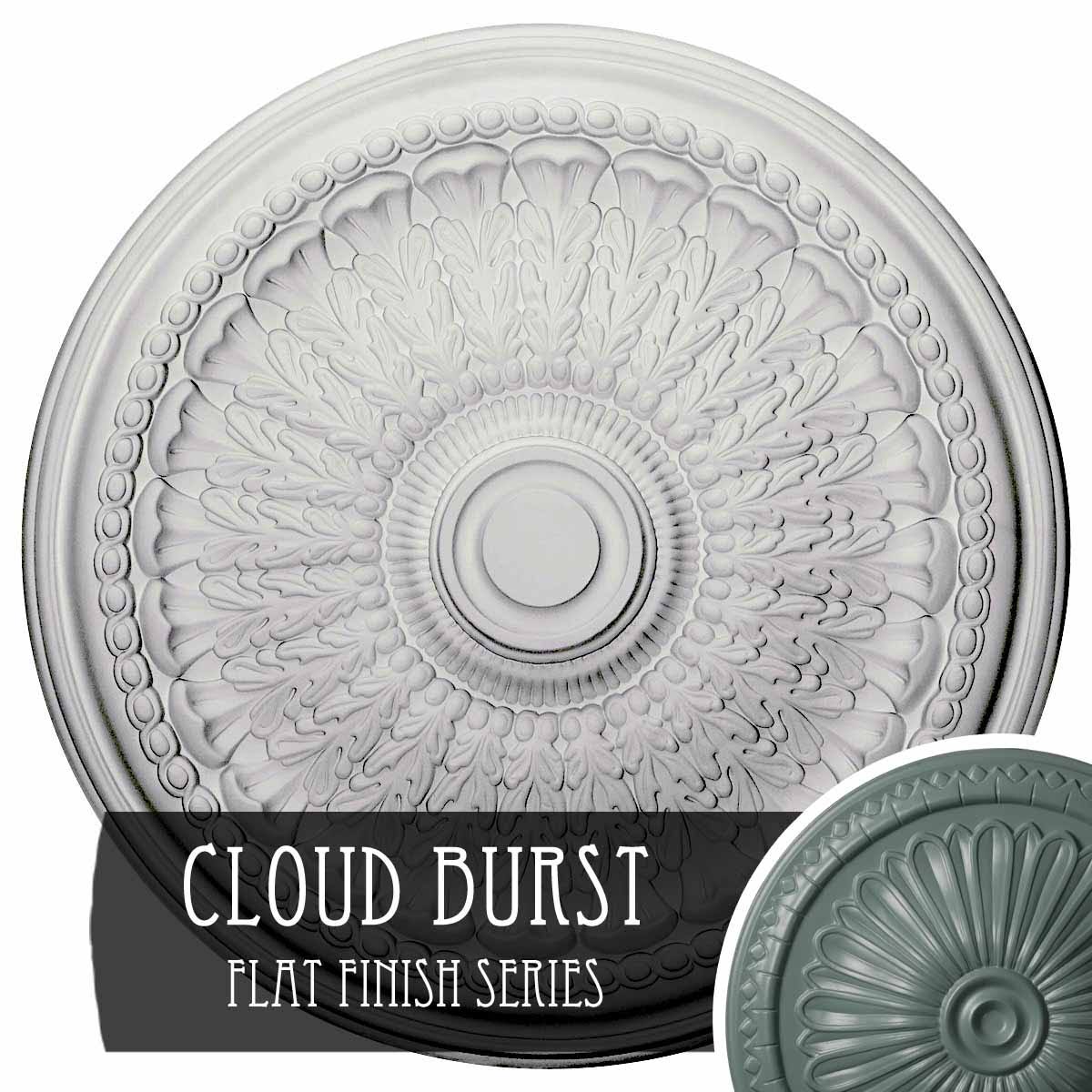 Hand-Painted Ceiling Medallion B263400
