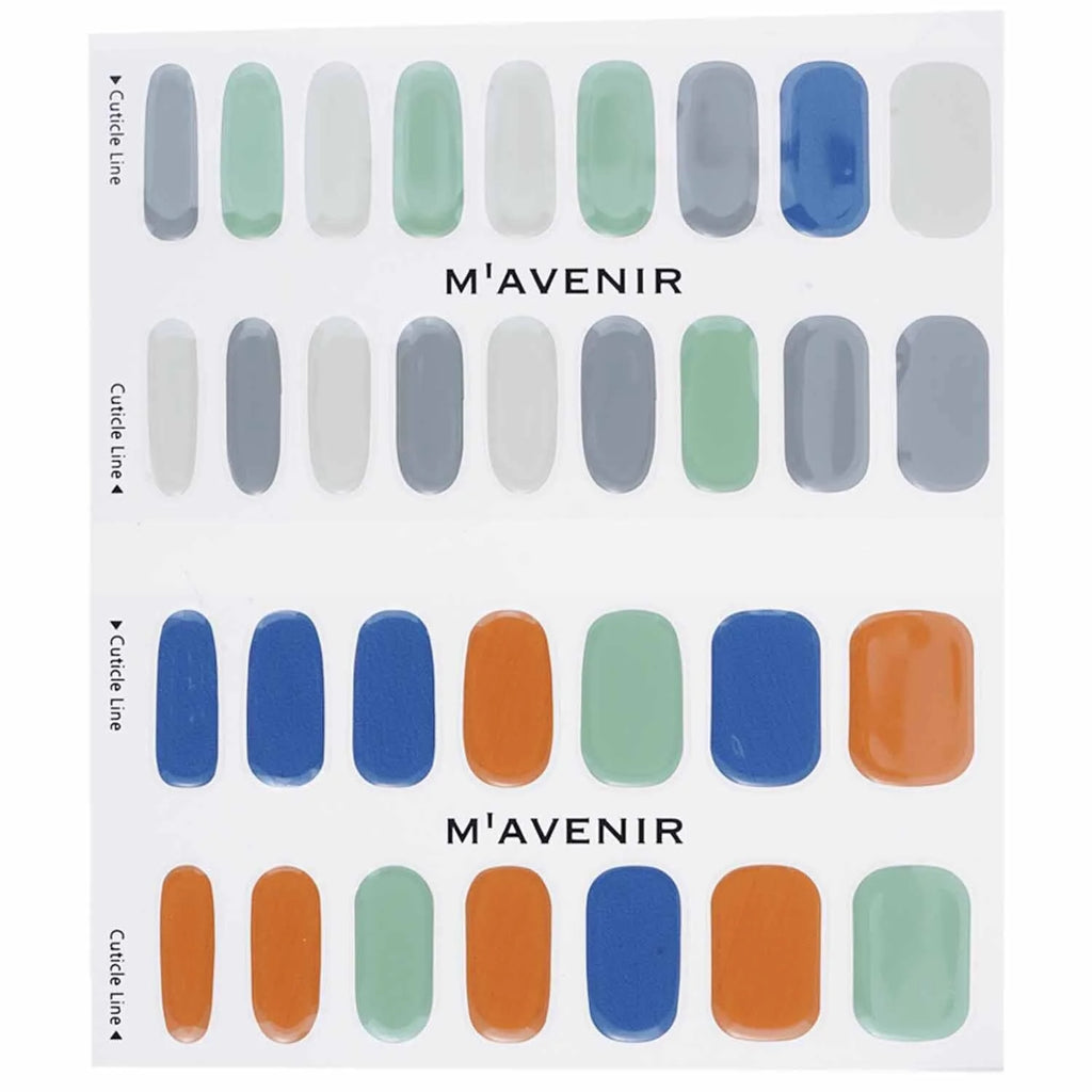 Midnight Desert Nail Sticker 32pcs I6079