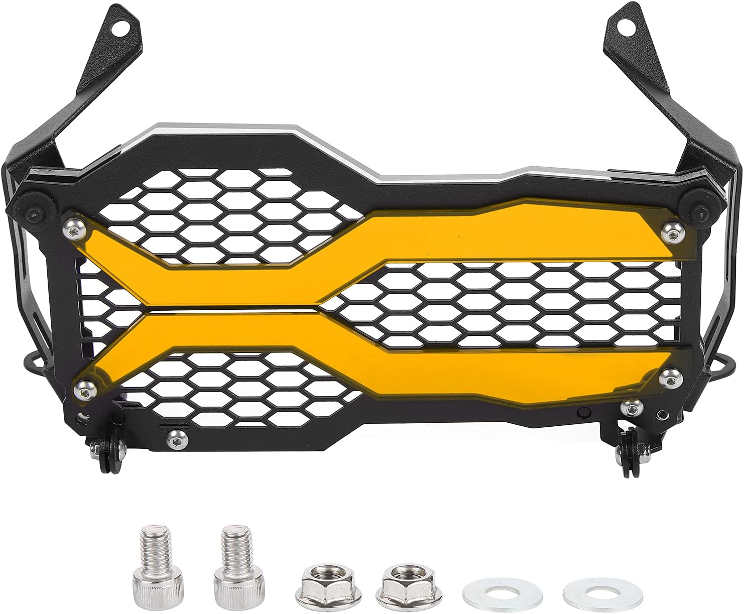 Orange Motorcycle Front Headlight Grille Guard Cover Y6960
