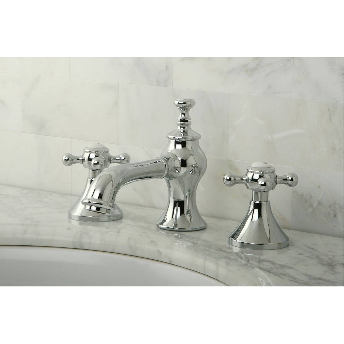 Brushed Nickel Widespread Bathroom Faucet R604232