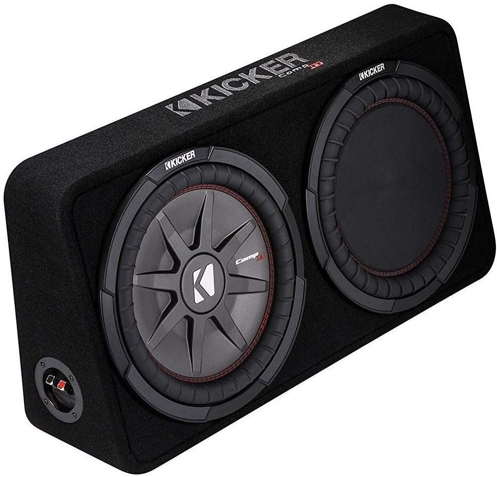12" 2-Ohm Slim Shallow Subwoofer Sealed Enclosure B891989