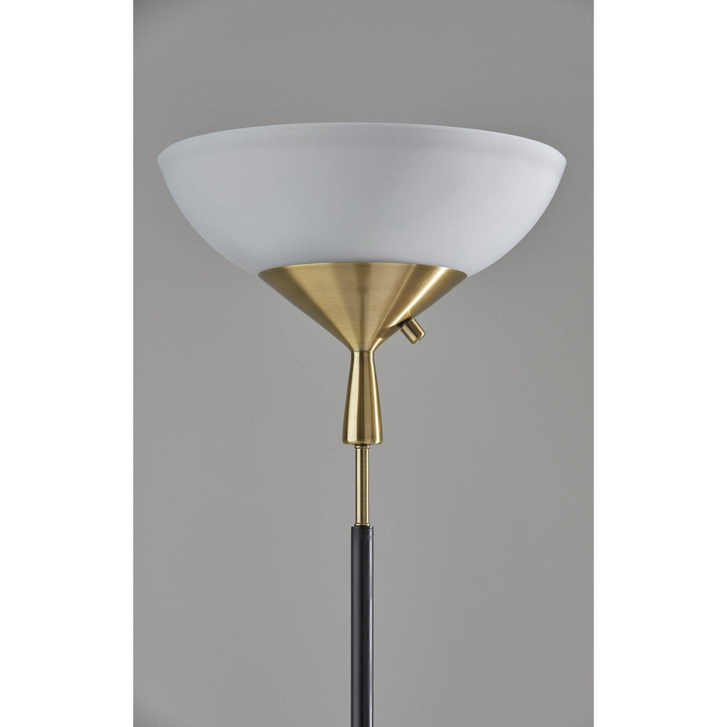 Black Torchiere Lamp L957901