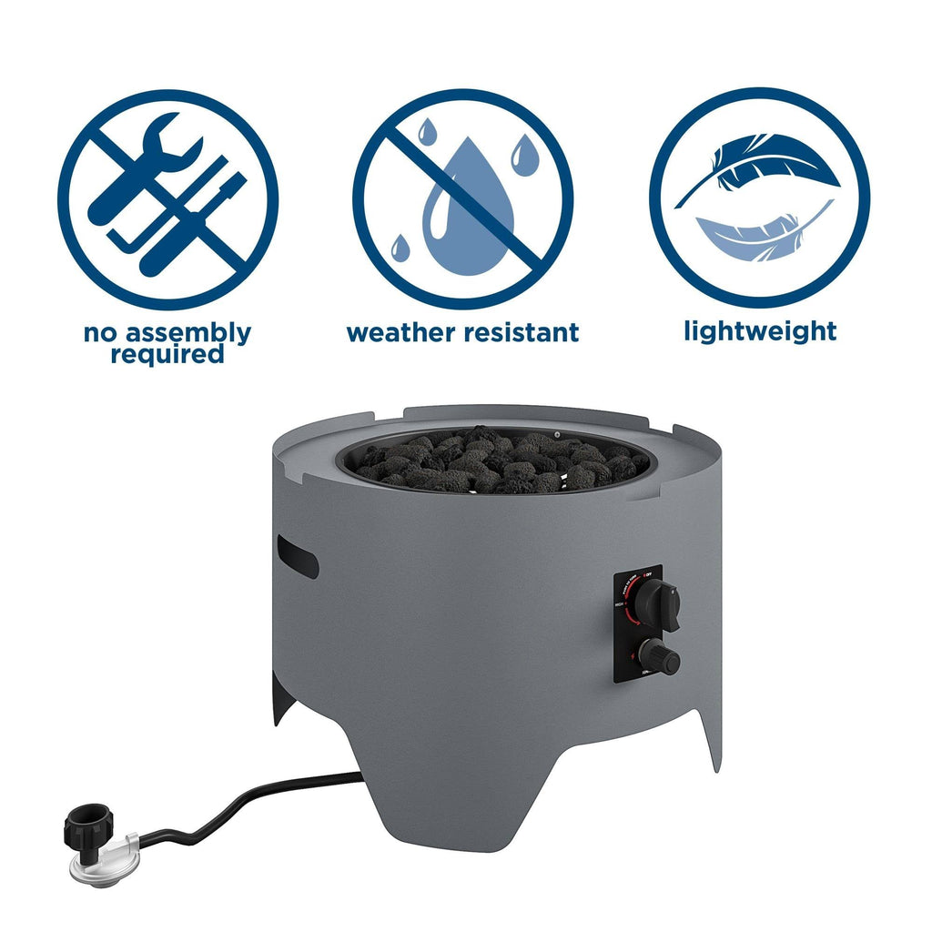 White Fire Pit M4208