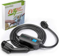 Portable EV Charger, NEMA14-50 220V-240V, 32 Amp Level 2 J1772 Charging Cable (Black) H366