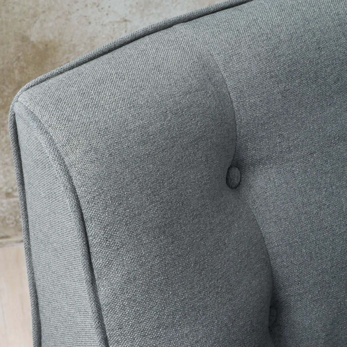 Charcoal Fabric Arm Chair W972