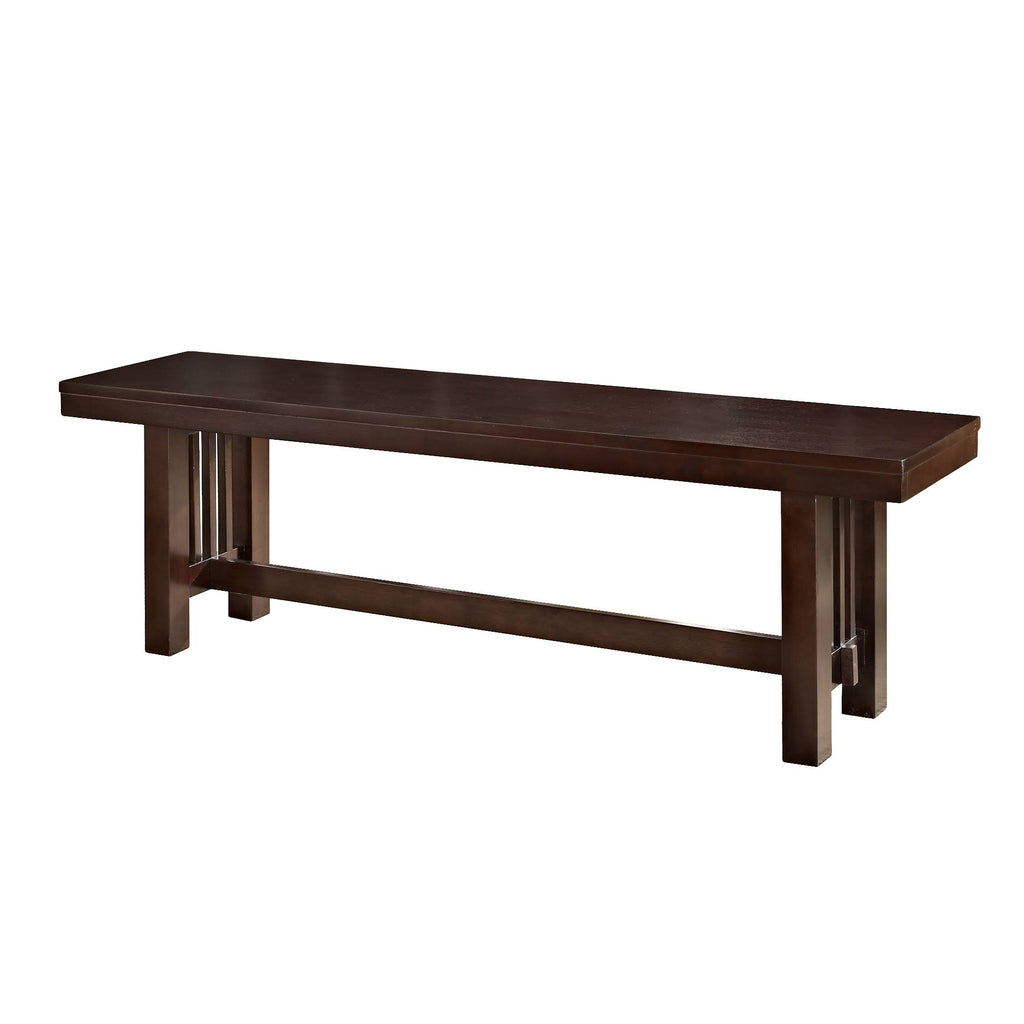 Cappuccino Wood Dining Bench A366916