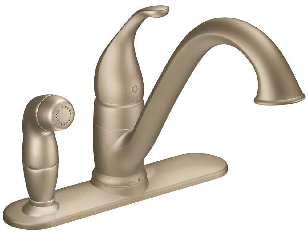 Single Handle Low Arc Kitchen Faucet Stainless V372