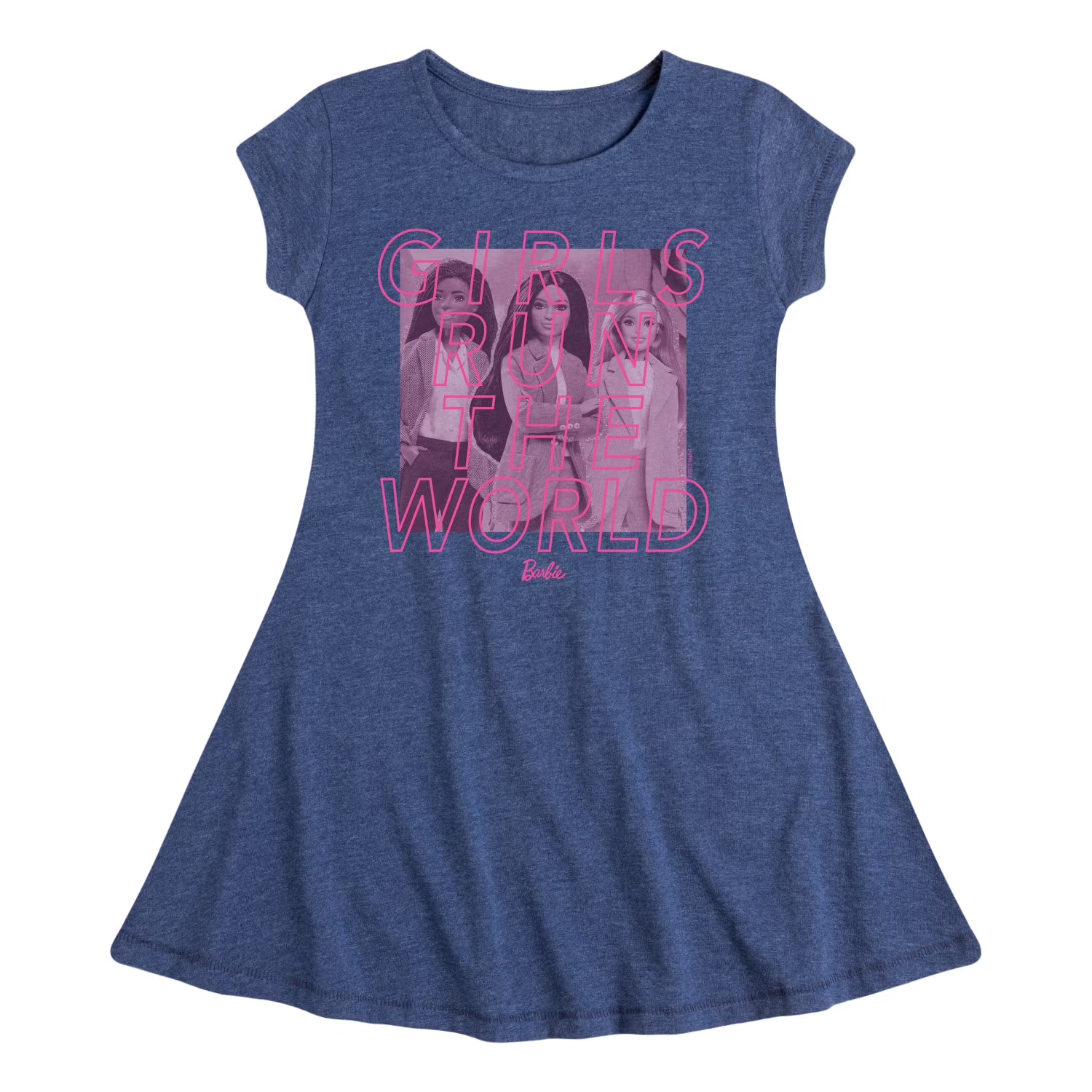 Toddler And Youth Girls Fit And Flare Dress A873