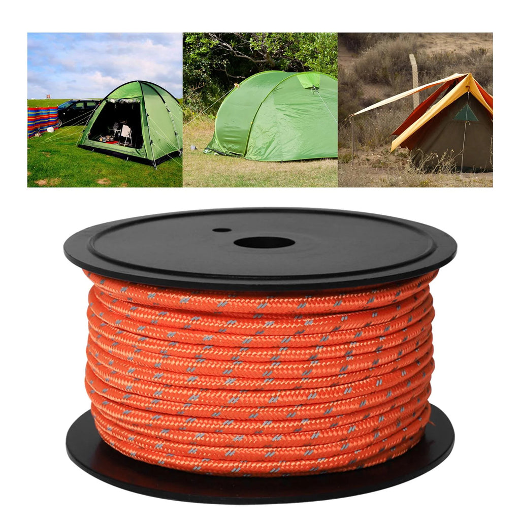 Orange Reflective Tent Rope Guylines I632274