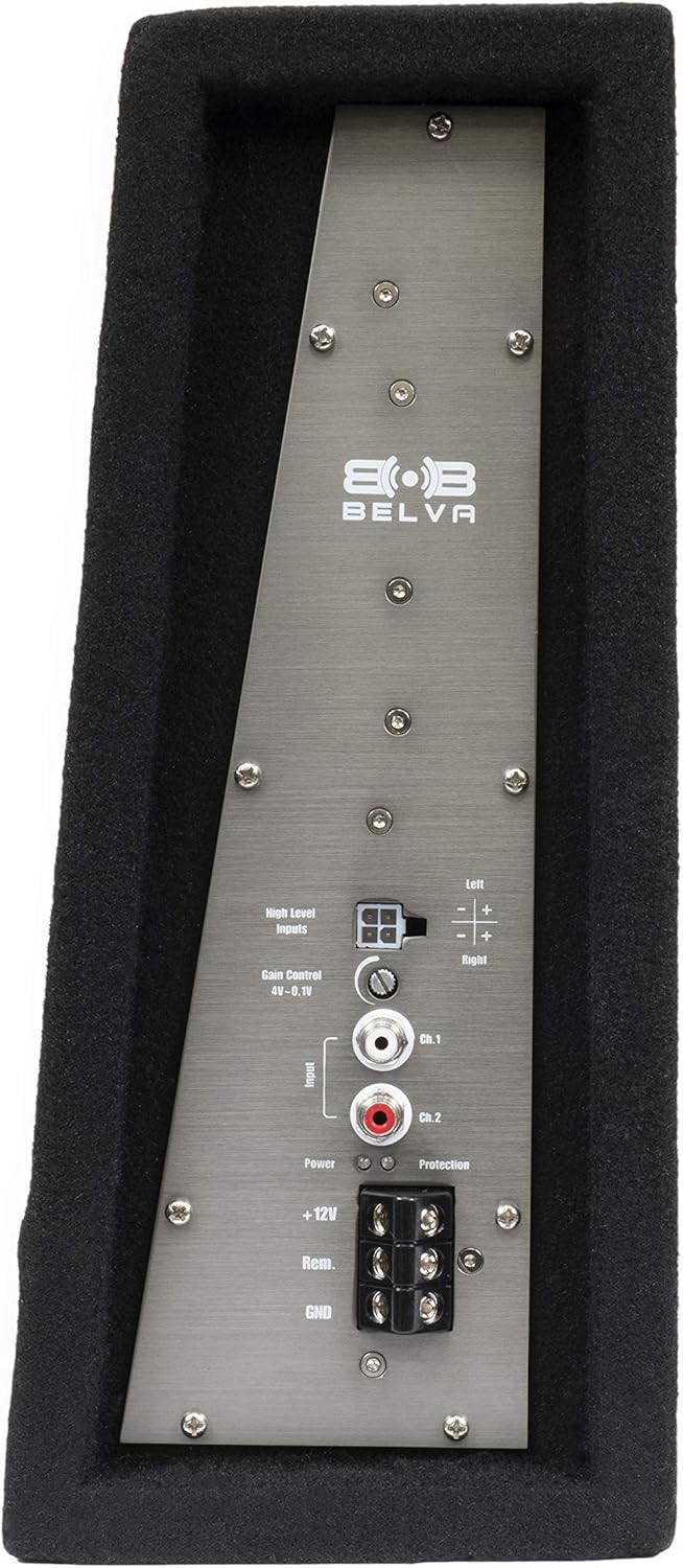 600 Watt Peak 10-inch Amplified Loaded Subwoofer Box V14837