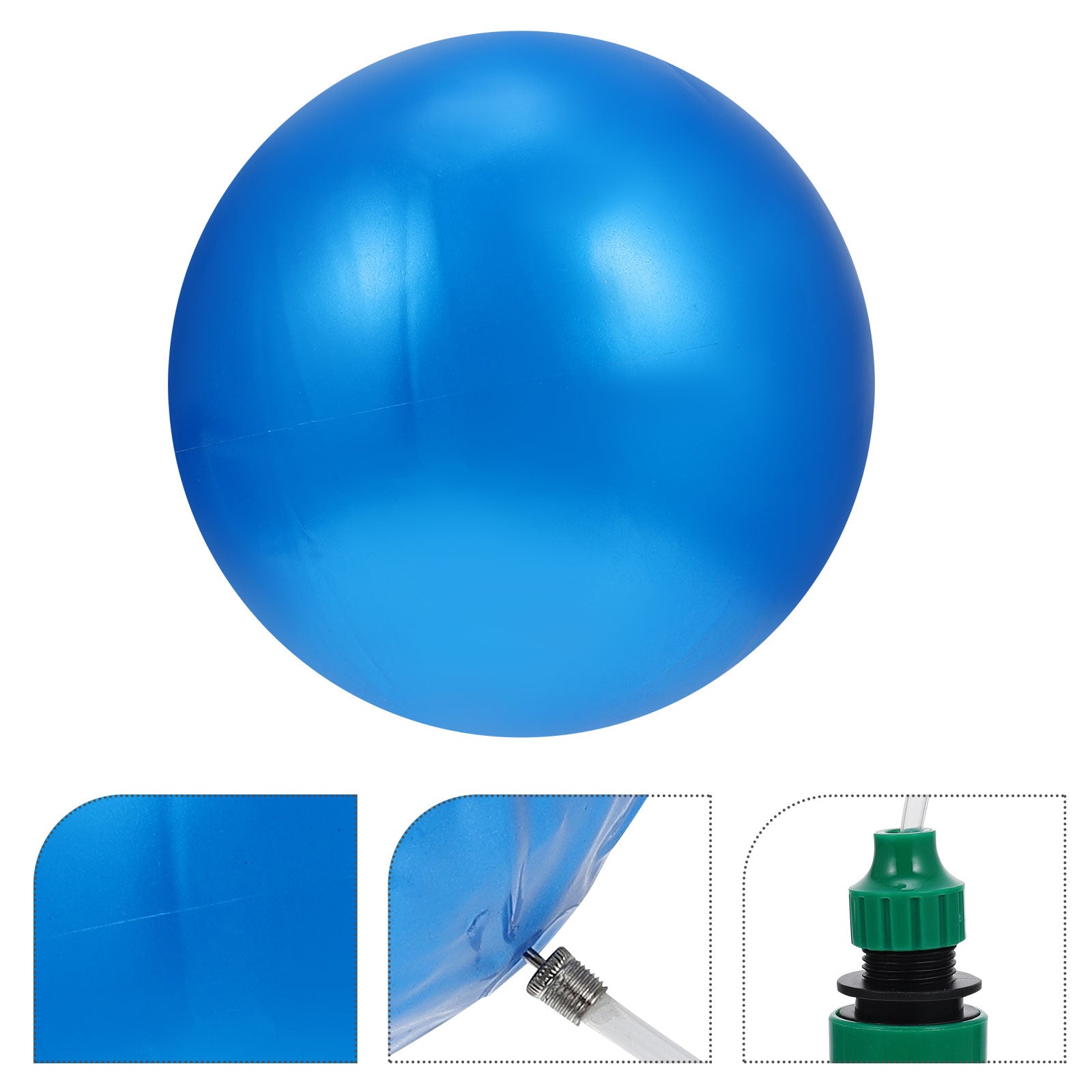 Inflatable Pool Ball Toy with Water Injector G218262