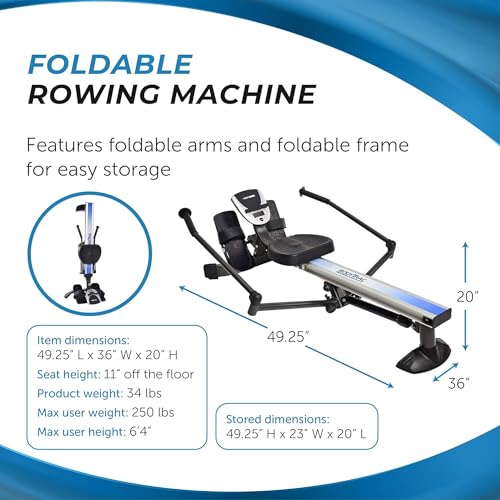 Exercise Rowing Machine D83415