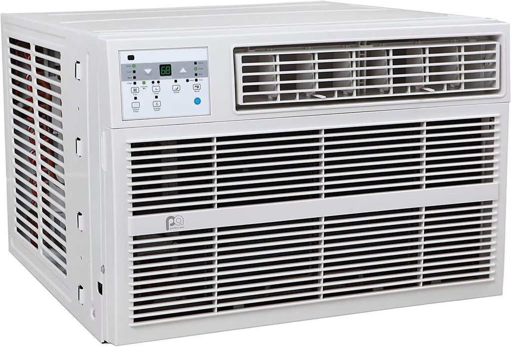 12,000 BTU Window Air Conditioner with Electric Heater M157900