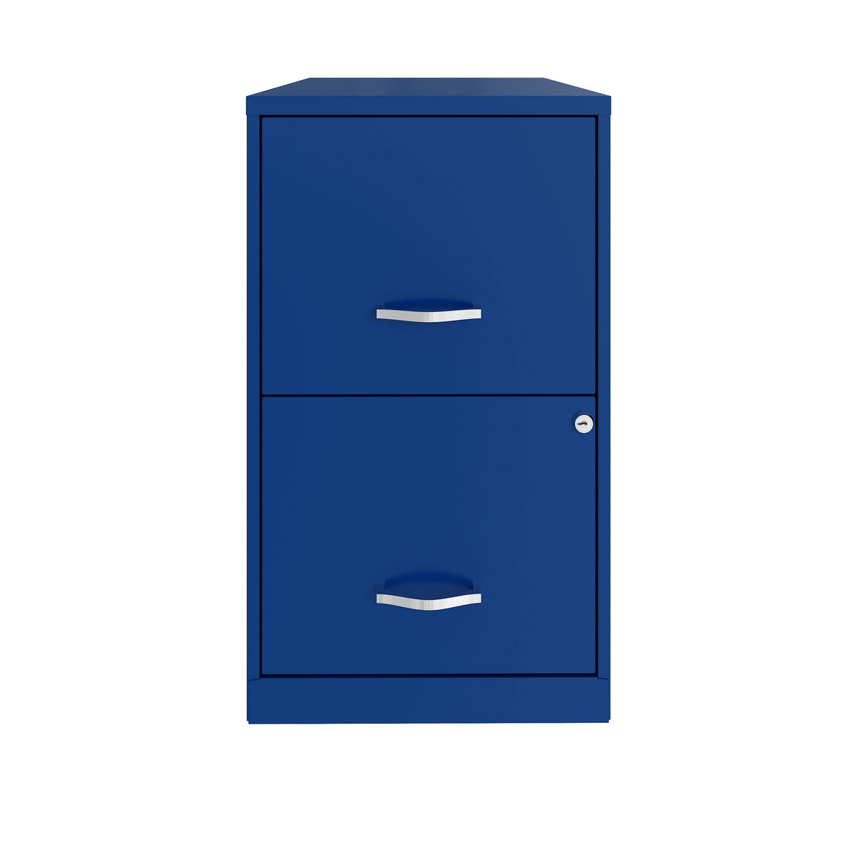 Classic Blue 18in 2 Drawer Metal File Cabinet N3455
