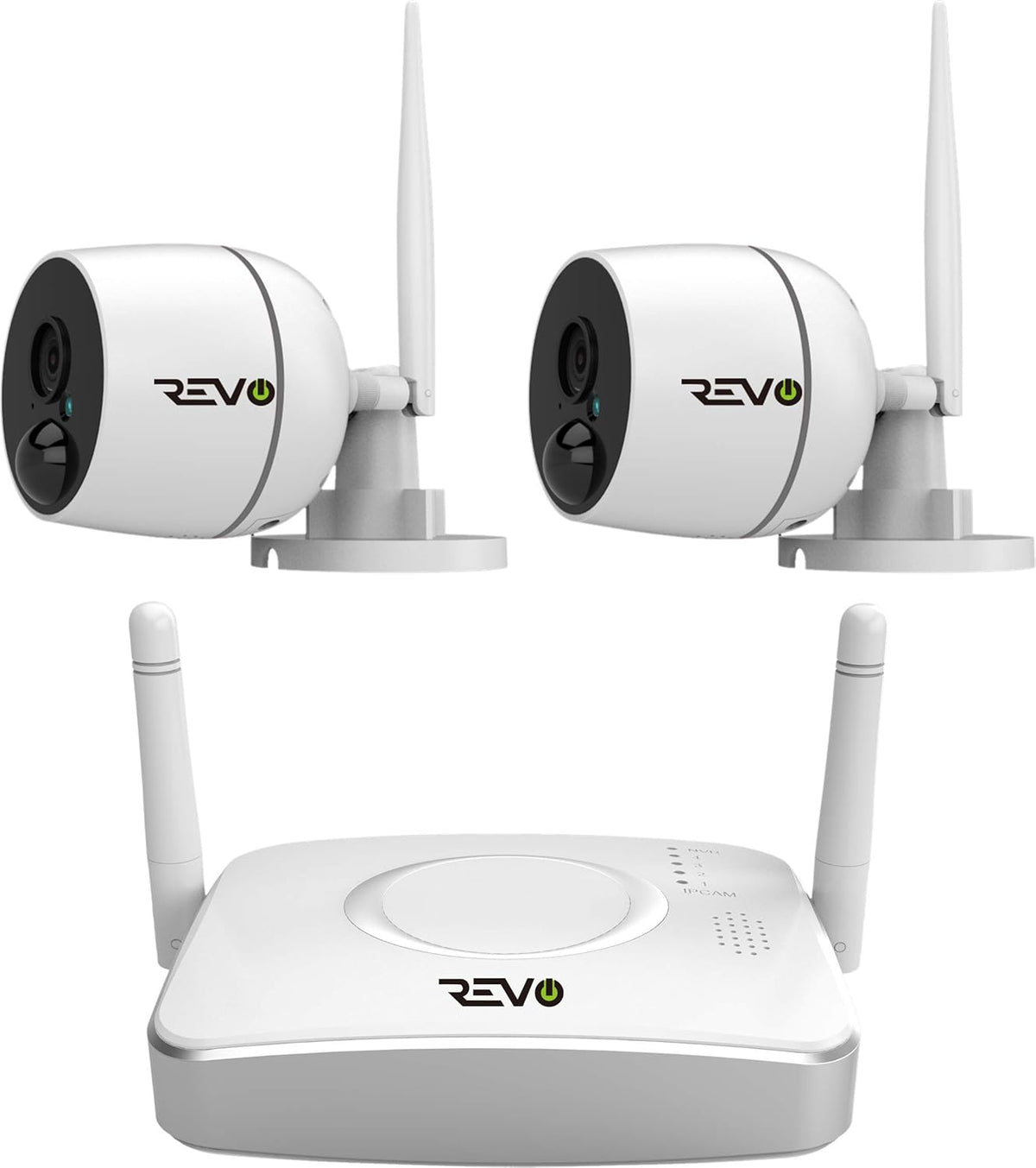 4CH Wireless NVR Security System with 1TB HDD & 4X 1080p Battery Operated Cameras with 2-Way Audio K778