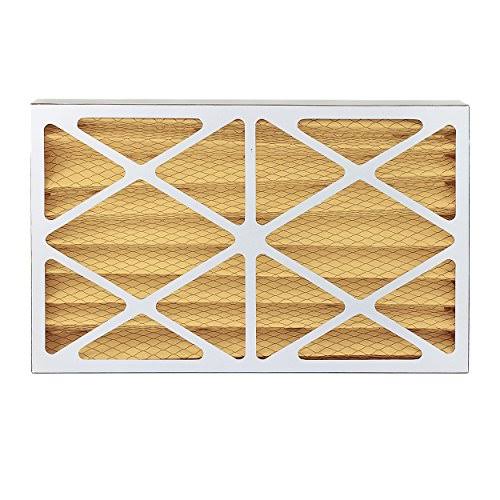 MERV 11 20x30x4 Pleated AC Furnace Air Filter Pack of 2 Z605374