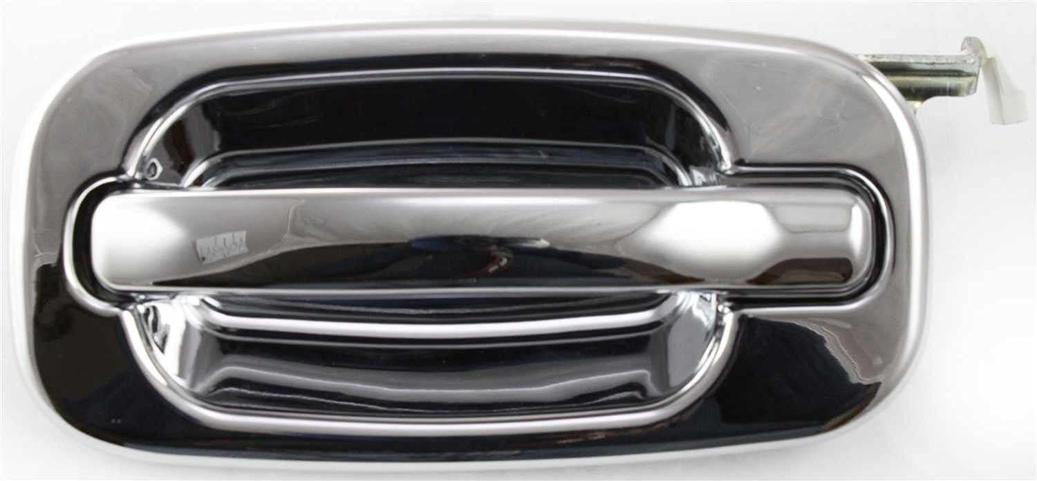 Rear Exterior Door Handle Set of 2 Chrome E958