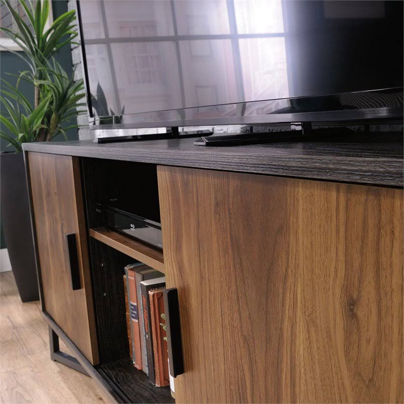 Credenza for 60x22 TVs, Brew Oak/Grand Walnut M99293