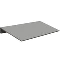 Gray 3 Wide Sloping Hood for Plastic Locker U796785
