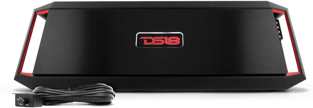 4-Channel 1600w Peak Car Amplifier with Remote Subwoofer Control D7508