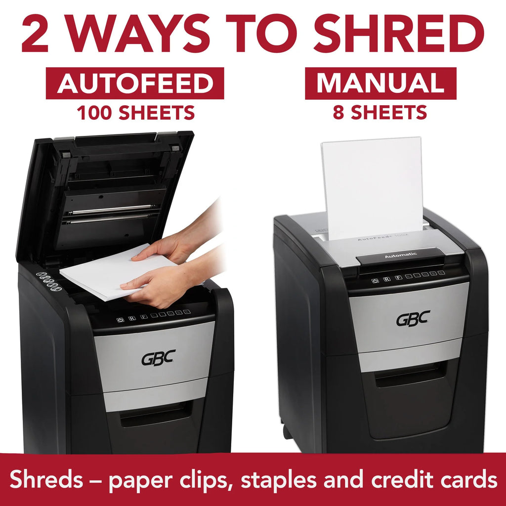 100 Sheet Cross-Cut Shredder F552497