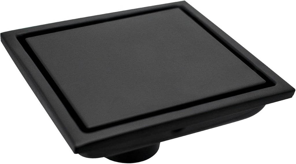 24 inch Linear Shower Drain with Removable Grate, Matte Black W717651