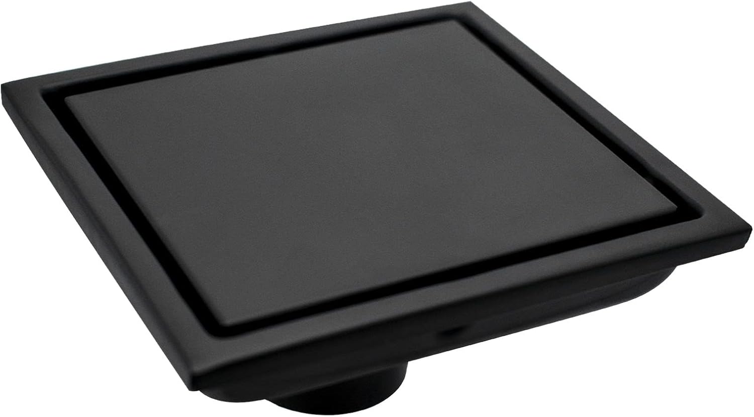 24 inch Linear Shower Drain with Removable Grate, Matte Black W717651