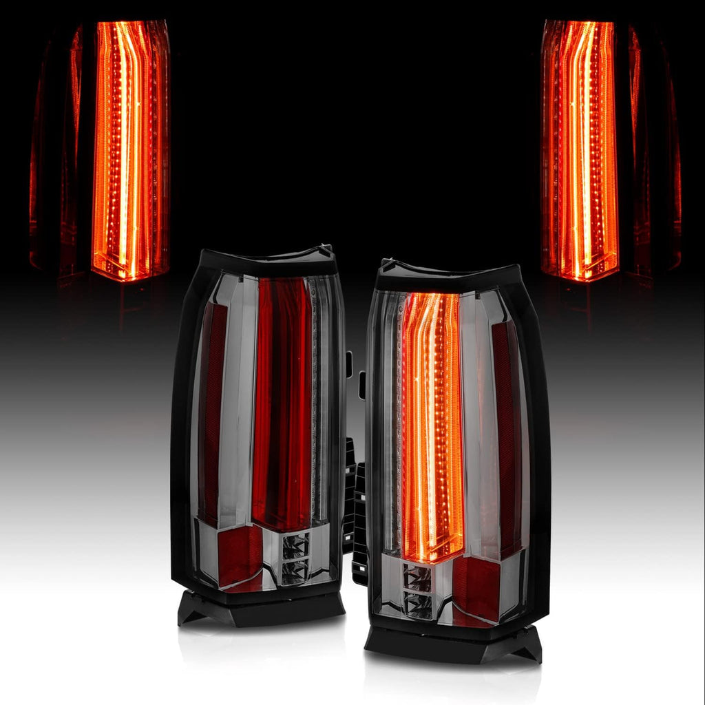 Black LED Parking Light Bar Brake and Reverse Tail Lights K3213
