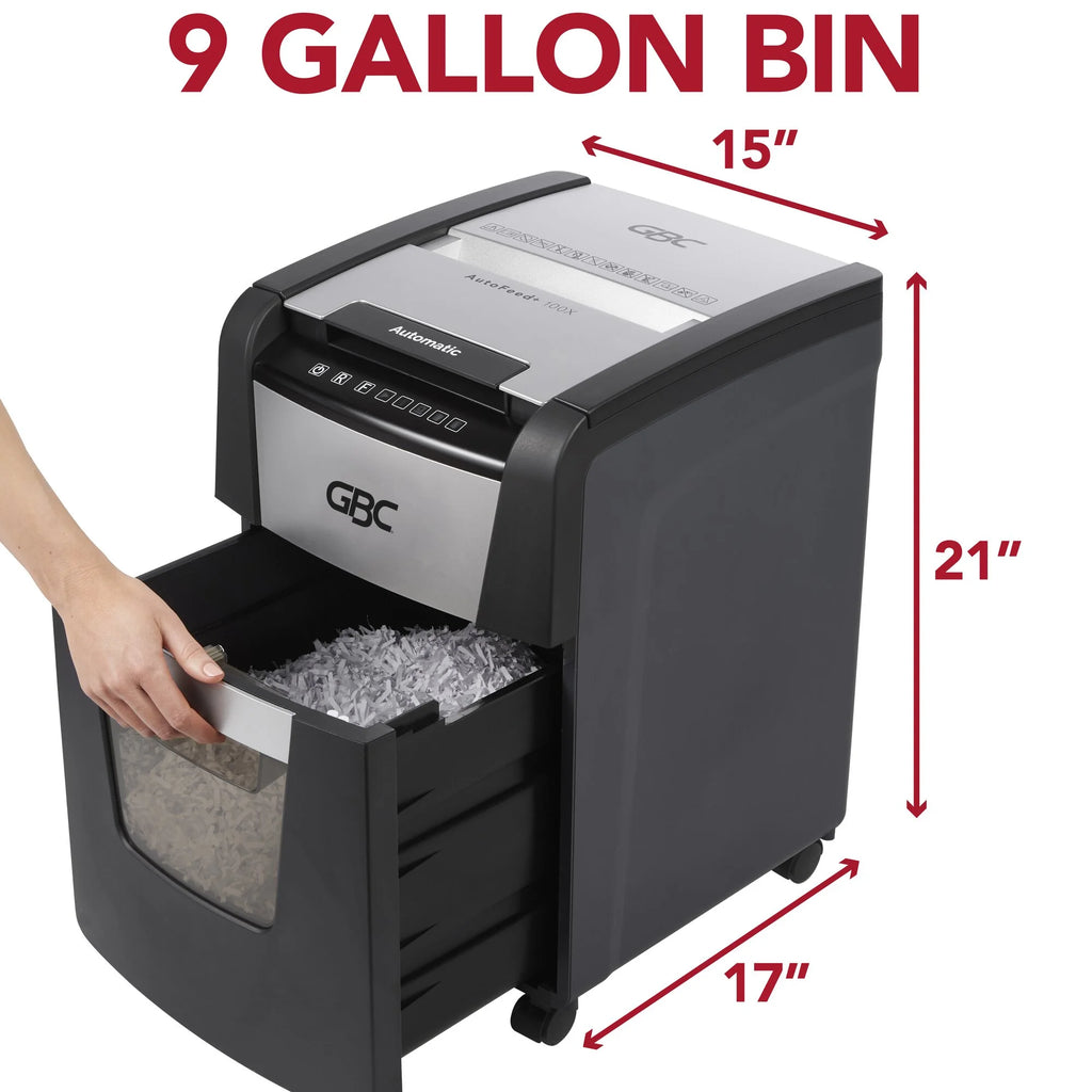 100 Sheet Cross-Cut Shredder F552497