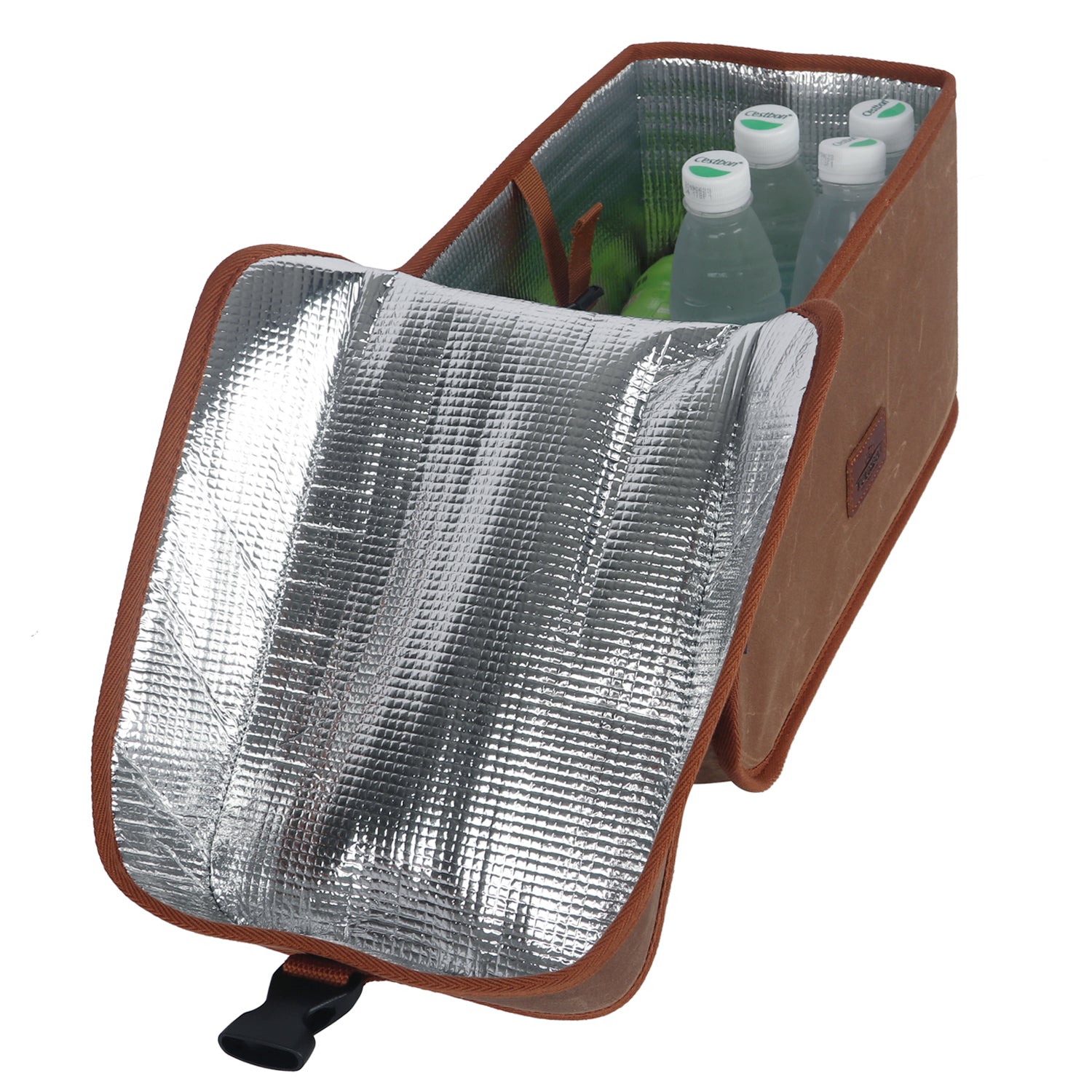 Brown Canvas Bicycle Trunk Cooler Bag M91640