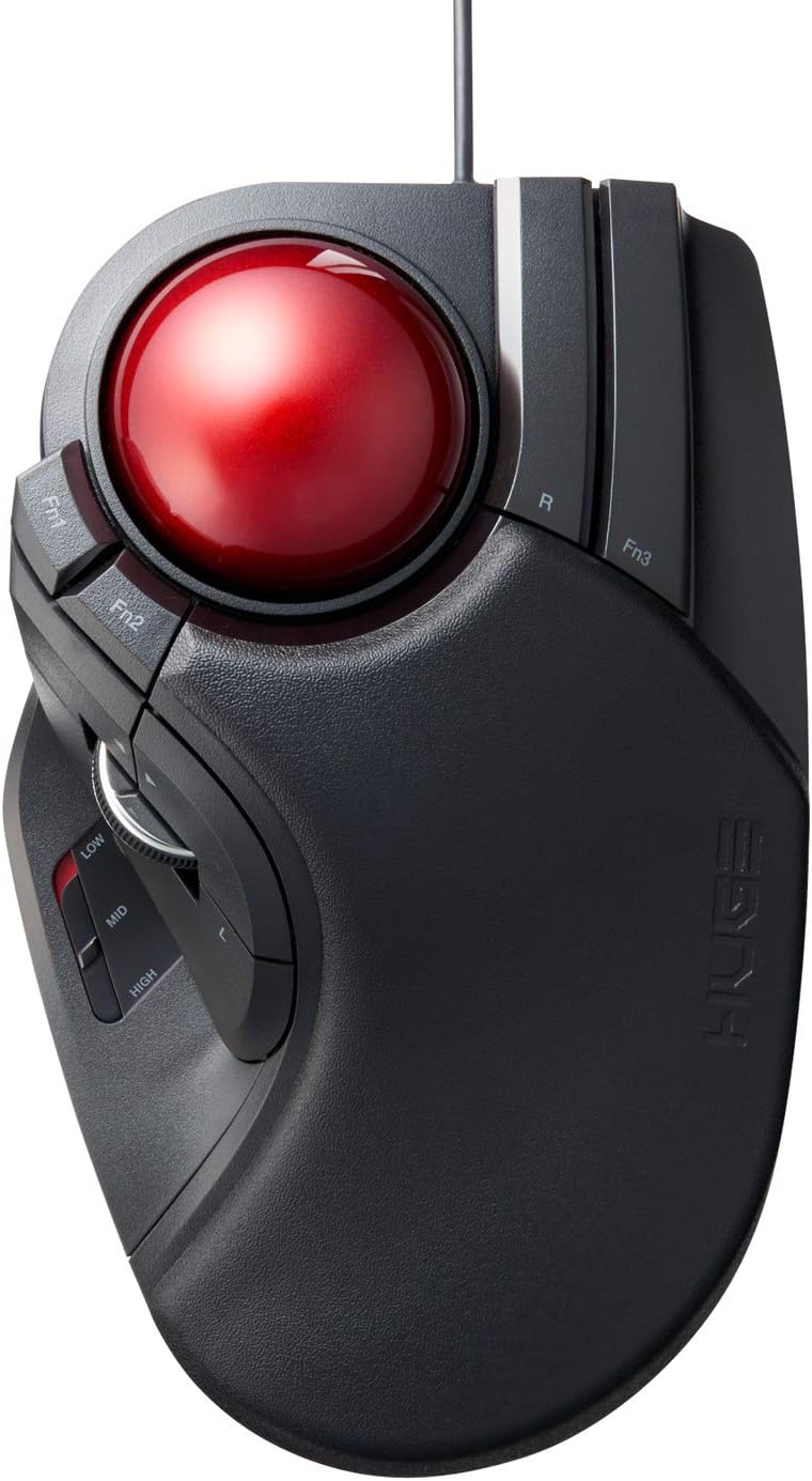 2.4GHz Wireless Trackball Mouse 8-Button Pack of 2 C7715