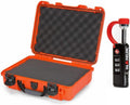 Waterproof Hard Case with Foam Insert (Orange) with TSA Approved Case Lock W61474