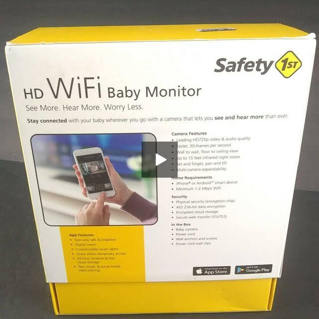 HD WiFi Baby Monitor S19923