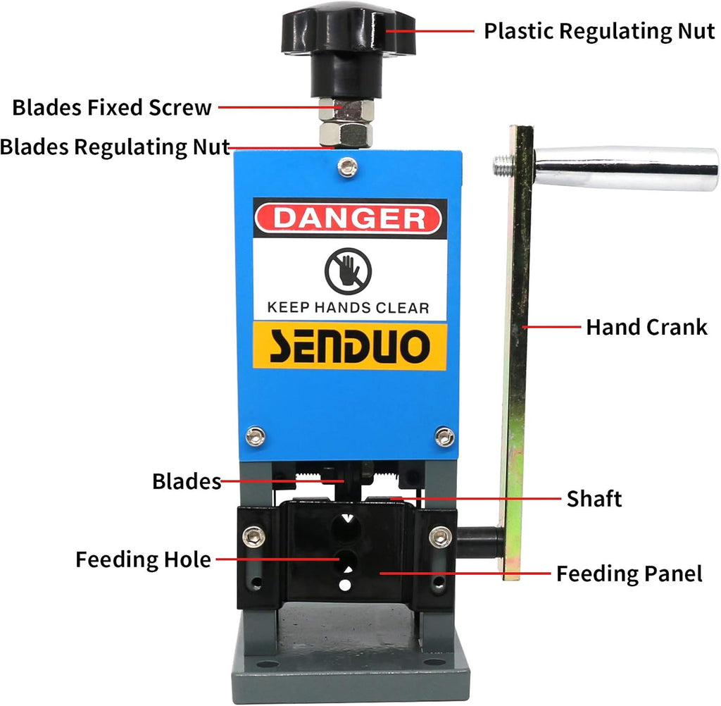 Manual Wire Stripping Machine 60ft/Min Cable Strippers Y30135