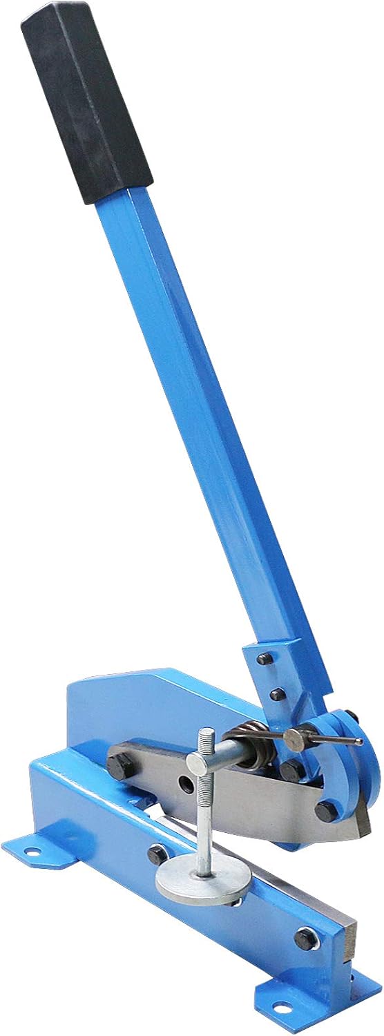 Hand Plate Shear, Manual Metal Cutter, Cutting Thickness 6mm Max, Benchtop for Carbon Steel Plates N40070