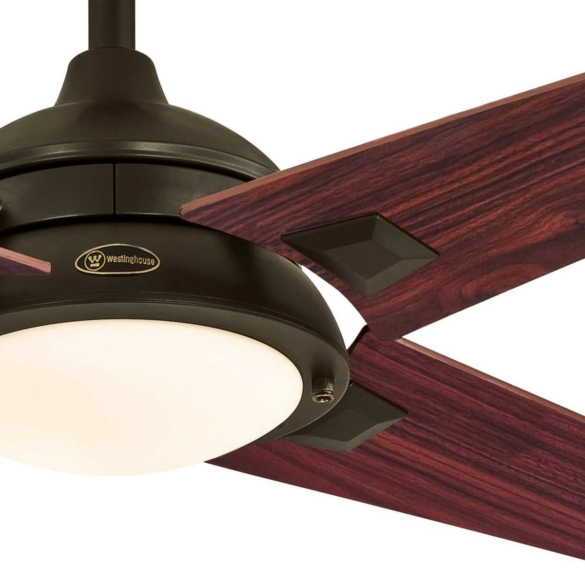 52 inch Oil Rubbed Bronze Ceiling Fan with Light Kit Y407196