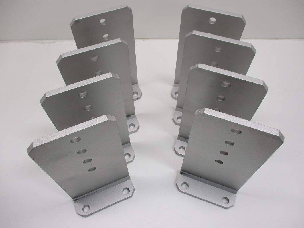 Vertical Pontoon Boat Trailer Bunk Bolster L Brackets Aluminum B4876