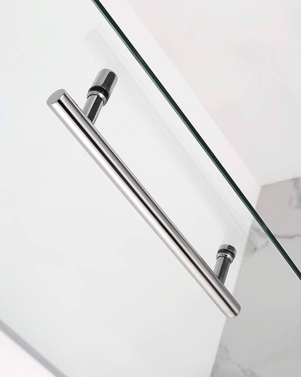 72x22 High x 36x22 Wide Frameless Shower Door Chrome T285