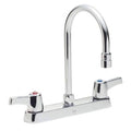 Two Handle Cast Deck-Mount Faucet J450379