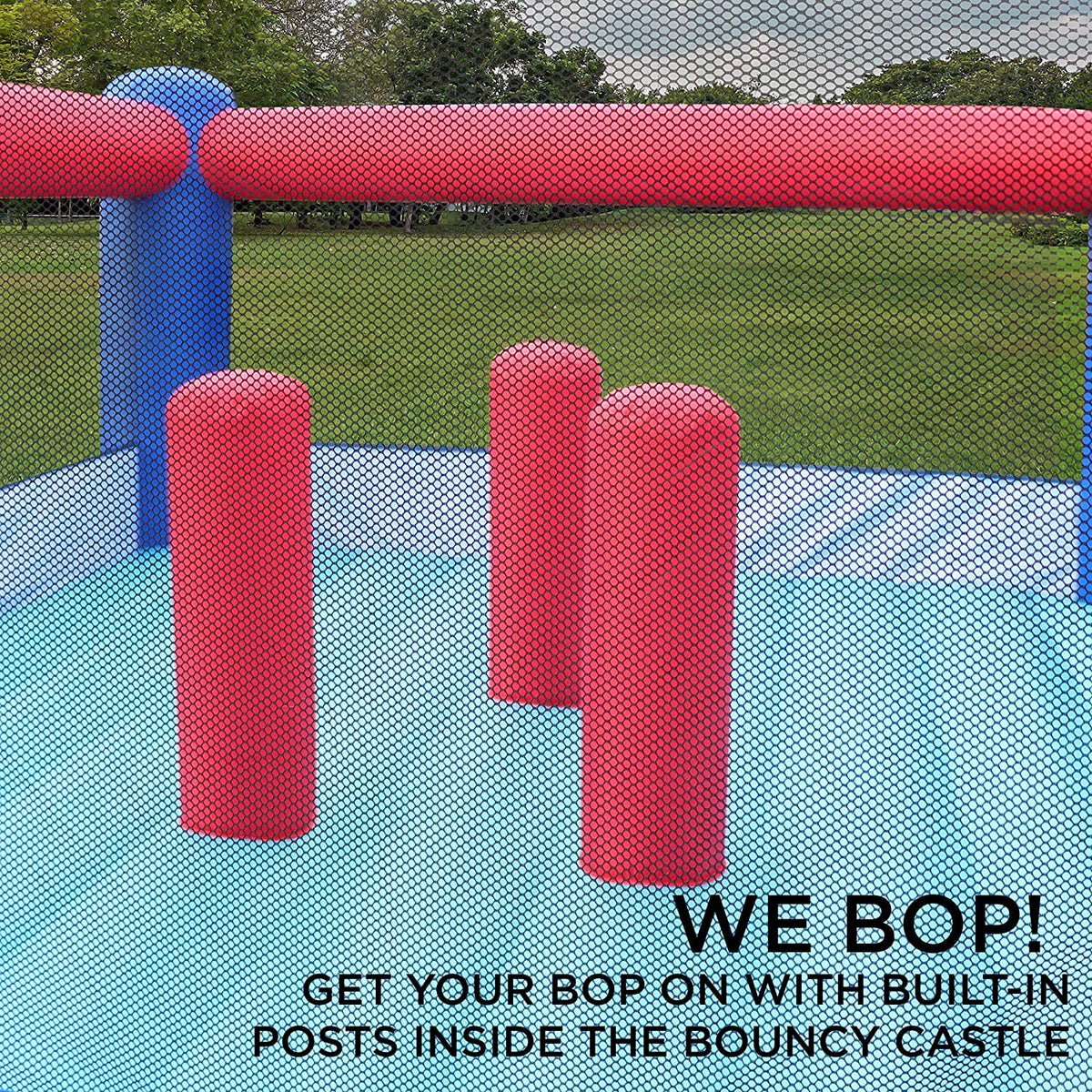 Nylon Inflatable Bouncy House with Blower Q5289